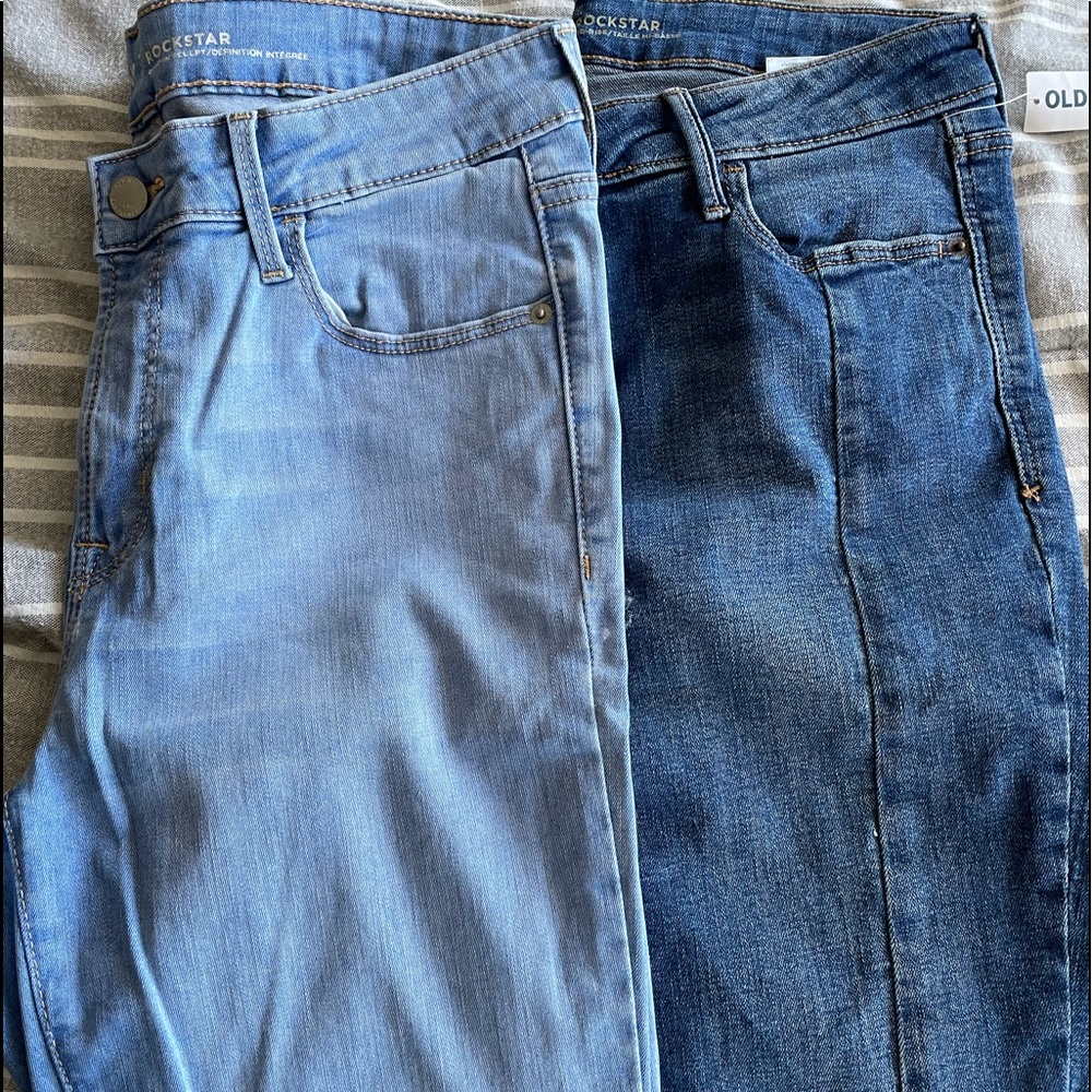 Old navy rockstar jeans 10